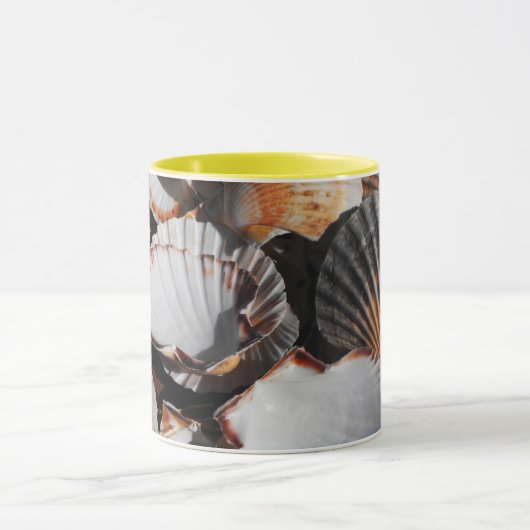 Scallop-Muscheln Tasse (Zentrum)