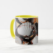 Scallop-Muscheln Tasse (Vorderseite Links)