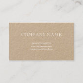 SCALLOP SEASHELL SEE- UND OZEAN-GESCHÄFTSKARTE VISITENKARTE (Rückseite)