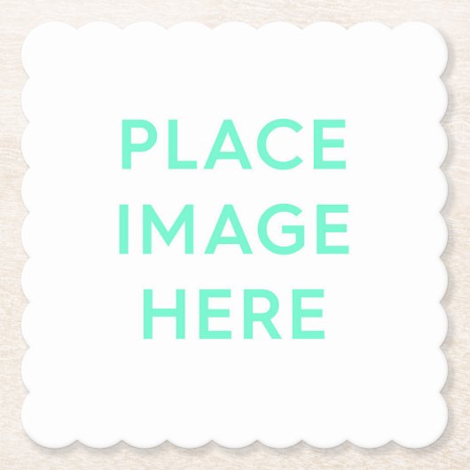 Scallop Square Untersetzer (Vorderseite)