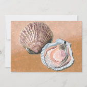Scallop Stillleben Einladung (Vorderseite)