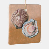 Scallop Stillleben Keramikornament (Rechts)