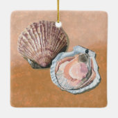 Scallop Stillleben Keramikornament (Rückseite)