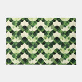 Scallop Watercolor Clover Fußmatte (Vorderseite)