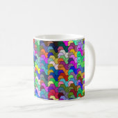 Scalloped Hexagons 11oz Tasse (VorderseiteRechts)