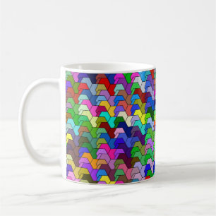 Scalloped Hexagons 11oz Tasse
