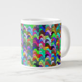 Scalloped Hexagons 20oz Tasse (Vorderseite Rechts)