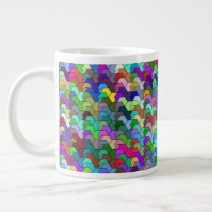 Scalloped Hexagons 20oz Tasse