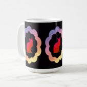 Scalloped Kitty - Kaffeetasse (Vorderseite Links)