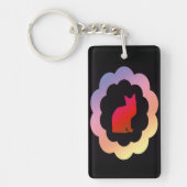 Scalloped Kitty - Schlüsselanhänger (Vorderseite)