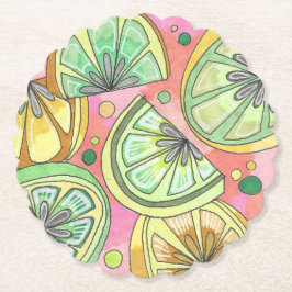 Scalloped Limey Untersetzer