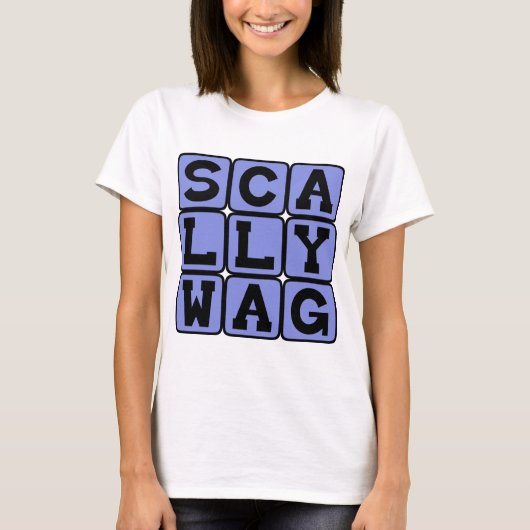 Scallywag, Mischesvous Rascal T-Shirt (Vorderseite)