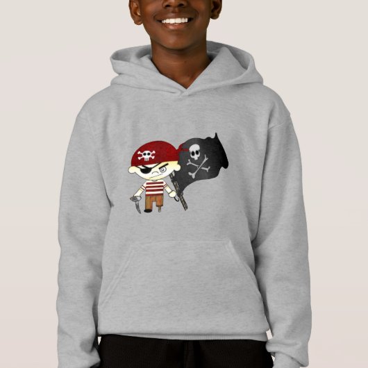 Scallywag Pirate for KIDS Hoodie (Vorderseite)