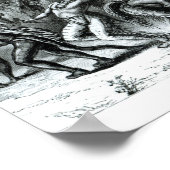 Scalp Dance aus "Skizzen des indischen Krieges" Poster (Ecke)