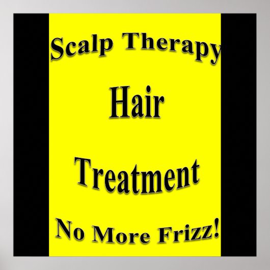 Scalp Therapie Haarschnitt Verkauf Poster Matte (Vorne)