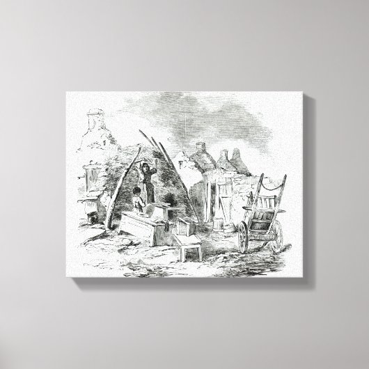 Scalpeen of Tim Downs, at Dunmore Leinwanddruck (Vorderseite)