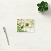 Scaly gebrannt und Regenbogen Lorikeet. Post-it Klebezettel (Büro)