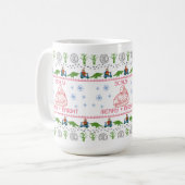 Scaly, Merry & Bright Tasse (Vorderseite Links)
