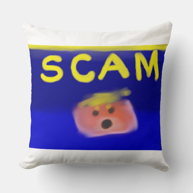 SCAM-Pillow Kissen (Vorderseite)