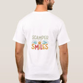 Scamper Lächeln T-Shirt (Rückseite)