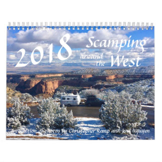 Scamping 2018 um den Westkalender Kalender