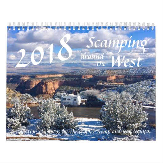 Scamping 2018 um den Westkalender Kalender (Titelbild)