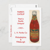 scan0001, KETSCHUP PARKES Postkarte (Vorne/Hinten)