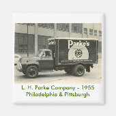 scan0004, L. H. Parke Company - 1955Philadelphi... Magnet (Vorne)