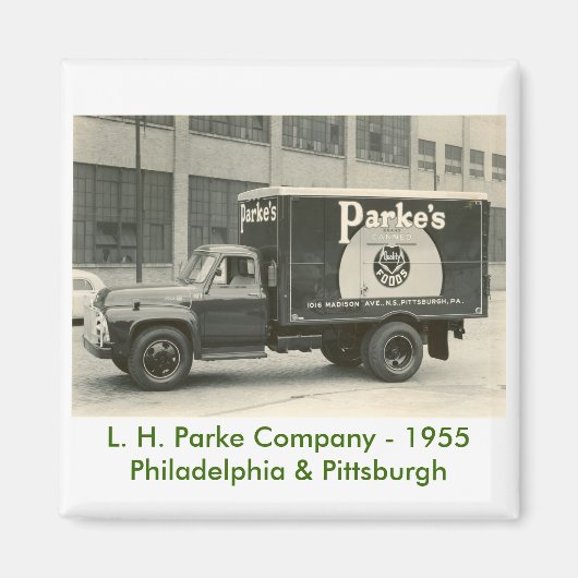 scan0004, L. H. Parke Company - 1955Philadelphi... Magnet (Vorne)