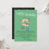 Scan Machine Operators' Birthday Karte (Vorderseite/Rückseite Beispiel)