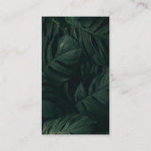 Scan Me UAWG Destination Tropischer Hochzeitsstich Begleitkarte (Rückseite)