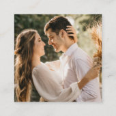 Scan Me UAWG Wedding QR Code Response Einladung (Rückseite)