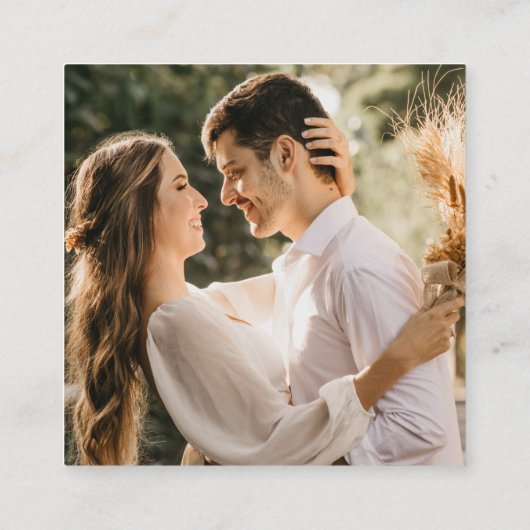 Scan Me UAWG Wedding QR Code Response Einladung (Rückseite)