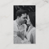 Scan Me UAWG Wedding QR Code UAWG Begleitkarte (Rückseite)