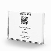 Scan-QR-Code bezahlen Fügen Sie E-Mail-Daten der W Fotoblock (Rechts)