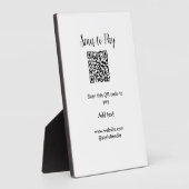 Scan-QR-Code bezahlen Fügen Sie E-Mail-Daten der W Fotoplatte (Seite)