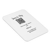 Scan-QR-Code bezahlen Fügen Sie E-Mail-Daten der W Magnet (Rechte Seite)