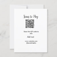 Scan-QR-Code bezahlen Fügen Sie E-Mail-Daten der W