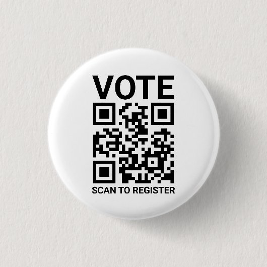 Scan-QR-Code für die Registrierung benutzerdefinie Button (Vorderseite)