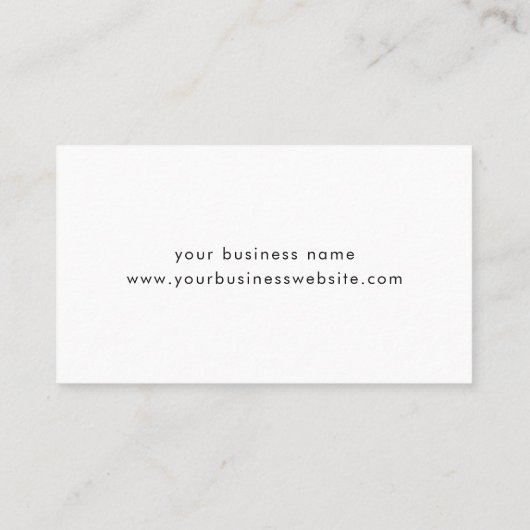 Scan-QR-Code Schwarz-Weiß-Diskontcode Visitenkarte (Rückseite)