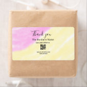 Scan QR to follow us thank you discount code pink (Insitu)