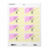 Scan QR to follow us thank you discount code pink (Vorne)