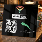 Scan to Connect QR Code Internet Wifi Network Fotoplatte