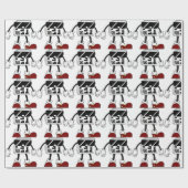 Scan & Überraschung: QR Code Wrap Geschenkpapier (Flach)