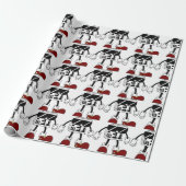 Scan & Überraschung: QR Code Wrap Geschenkpapier (Ungerollt)