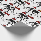 Scan & Überraschung: QR Code Wrap Geschenkpapier (Ecke)