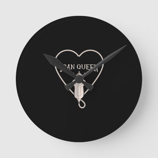 Scan Ultrasound Runde Wanduhr (Vorderseite)