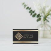 Scan zum Verbinden von QR-Code für soziale Medien Visitenkarte (Stehend Vorderseite)