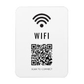Scan zum Verbinden von WiFi-Magnet mit QR-Code-Des Magnet (Vertikal)