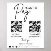 Scan zur Zahlung des QL-Zahlungszeichens für Unter Poster (Vorne)